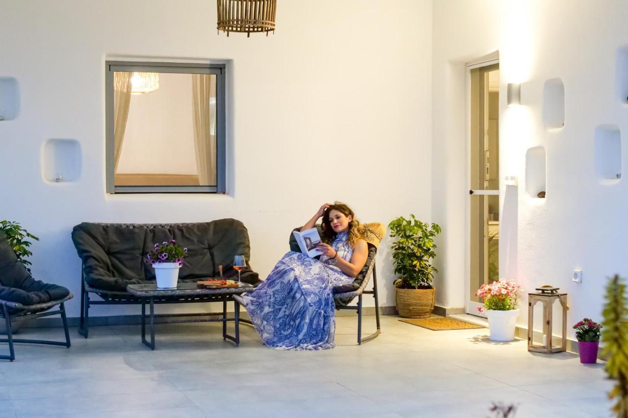 Cycladic Home On The Hill With Beautiful Views!! Αγγίδια Εξωτερικό φωτογραφία
